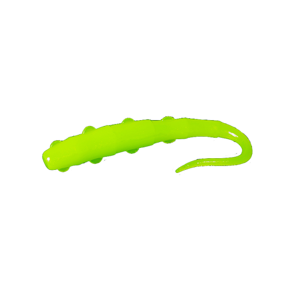 Jara Tango Worm 78 Garlic / Knoblauch 10pcs. #12 UV Chartreuse
