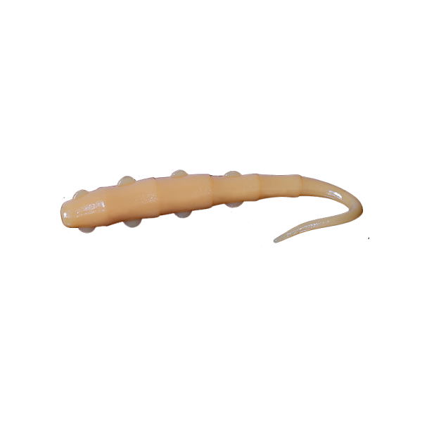 Jara Tango Worm 78 Bubble Gum / Erdbeere 10pcs. #37 UV Hell Braun