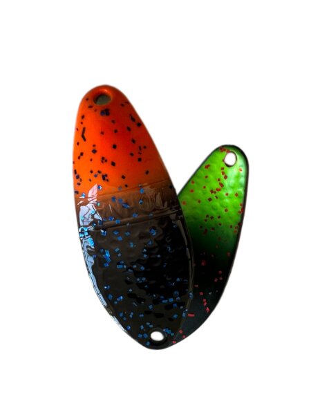 Antem Dohna 2,5g Spoon #DDG2320 black/blue orange tail