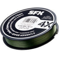Sufix SFX 4X Premium Braided Fishing Line 135m geflochtene Schnur