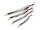Kinetic Pilken Dreikantpilker mit Reflexfolie