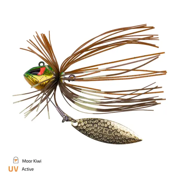 ZECK Spinner-Rushka 12,5g Moor Kiwi