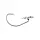 Zeck Barschalarm Wide Gap Screw Hook #3/0