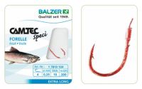 Balzer Camtec Forelle Sbiro rot #6 2m 0,22mm