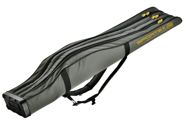 Sportex Super Safe Rutentasche mit 3 Fächern für montierte Ruten 175cm