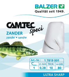 Balzer Camtec Zander 80cm #1 0,28mm