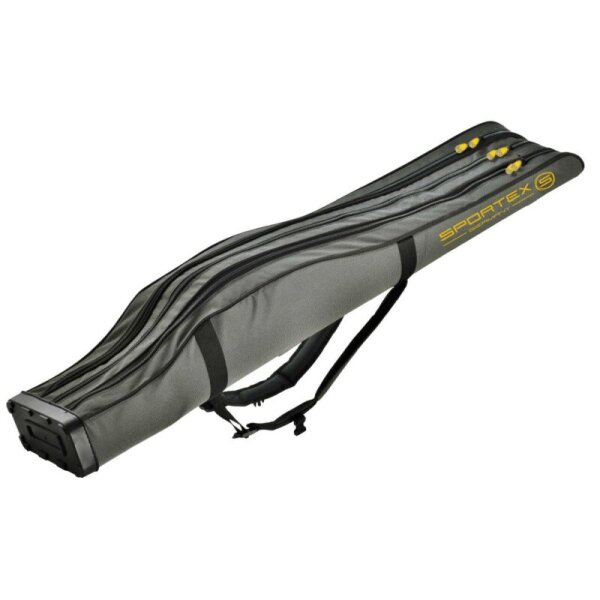 Sportex Super Safe Rutentasche mit 3 Fächern für montierte Ruten 150cm