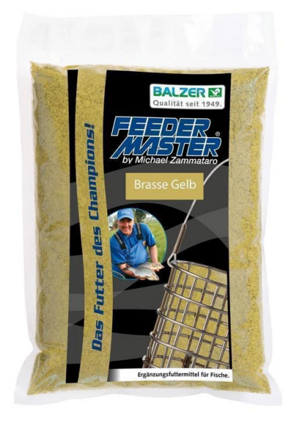 Balzer Feeder Master 1Kg Brasse gelb