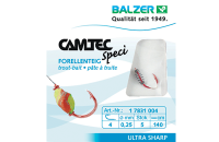 Balzer Camtec Teighaken rot 140cm #4 0,25mm