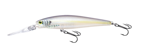 Lucky Craft Staysee 90 SP V2 Silver Cheek Chartreuse Shad