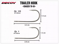 Decoy Trailer Hook Chaser TH-III Trailerhooks