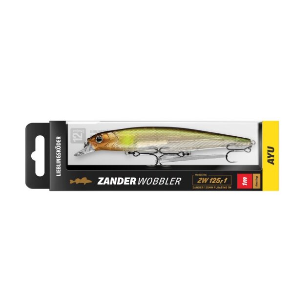 Lieblingsköder Zanderwobbler ZW 125 F1 Ayu