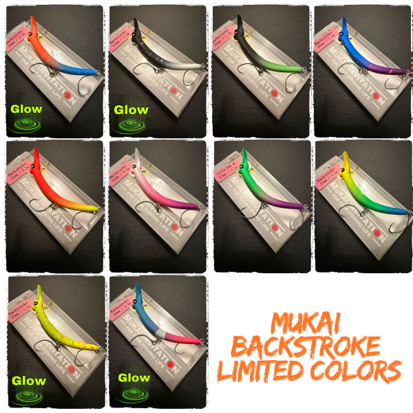 Mukai Backstroke Forellenwobbler 55mm Limited Colors