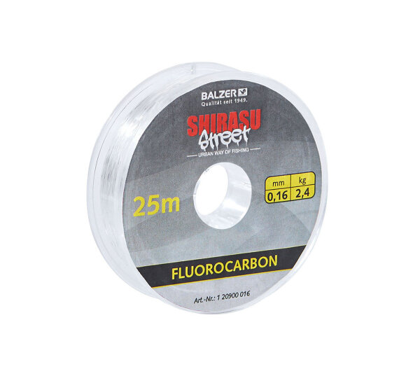 Balzer Shirasu Street Fluorocarbon Vorfachschnur 25m