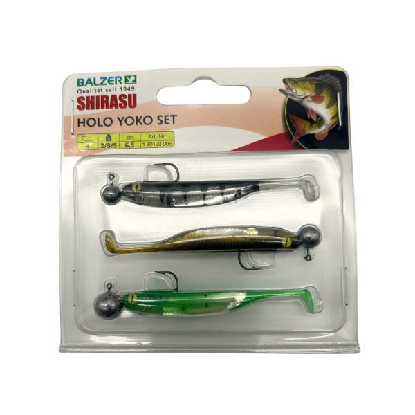 Balzer Shirasu Holo Yoko Set #4 2/3/5g 6,5cm Barsch und Forelle