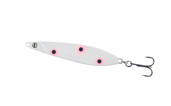 Balzer Seatrout Pro 85mm 18g White Pink Spot