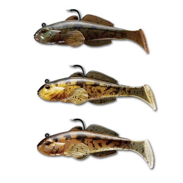 Live Target Goby Paddle Tail 80mm 14g