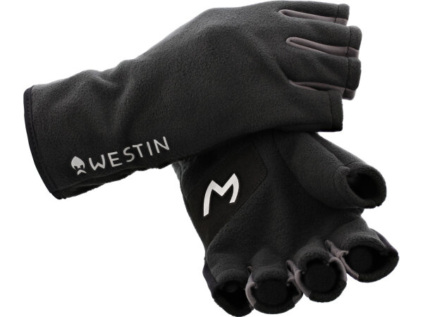 Westin HLF Fleece Gloves Carbon / Handschuhe Gr. XL