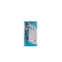 Mikado Tungsten Leader mit Karabiner 25cm 2,5Kg 2 Stück