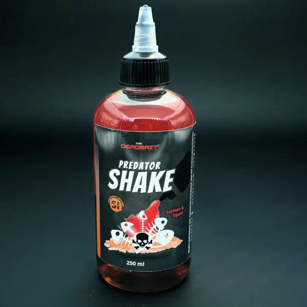 FishEx Deadbait Predator Shake Salmon & Squid 250ml