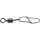 Spro Black Rolling Swivel + Diamond Snap