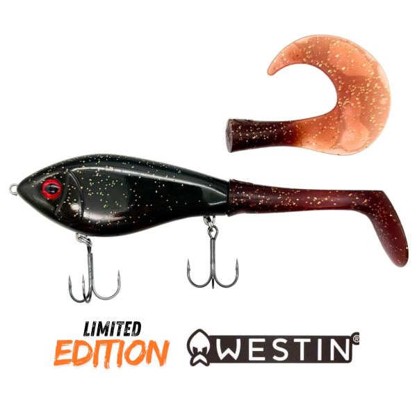 Westin Swim Tail Glidebait 12cm 62g Suspending Motoroach limited Motoroil