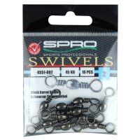 Spro Black Barrel Swivel Tönnchen