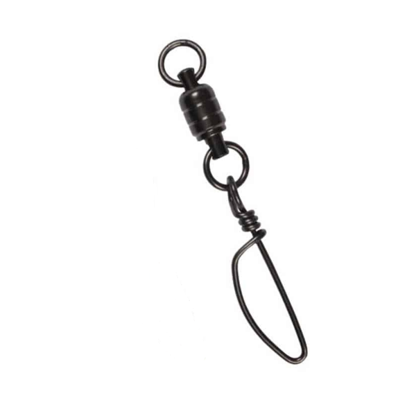 VMC Ball Bearing Swivel with Snap 3261BN #4 165Lbs. 3 Stück