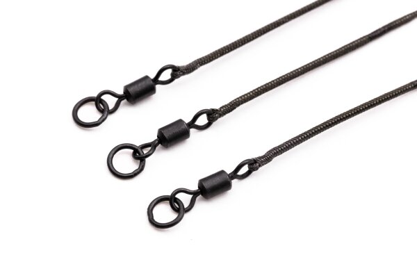 Korda Leadcore Leaders Ring Swivel 1m 3 Stück
