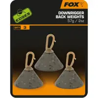 Fox Edges Downrigger Back Weights Absenkbleie 3 Stück