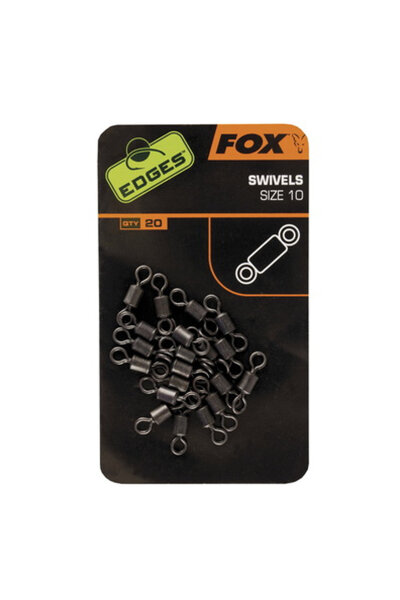 Fox Edges Swivels 20 Stück