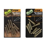 Fox Edges Slik Lead Clip Tail Rubbers Gr.10 10 Stück
