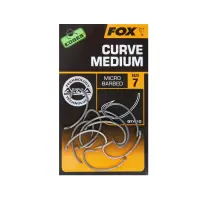 Fox Edges Armapoint Curve Shank Medium lose Karpfenhaken...