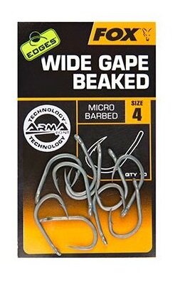 Fox Edges Armapoint Wide Gape Beaked lose Karpfenhaken 10 Stück