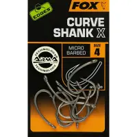 Fox Edges Curve Shank X lose Karpfenhaken 10 Stück