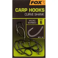 Fox Carp Hooks - Curve Shank lose Karpfenhaken 10 Stück