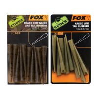 Fox Edges Power Grip Naked Line Tail Rubbers 10 Stück
