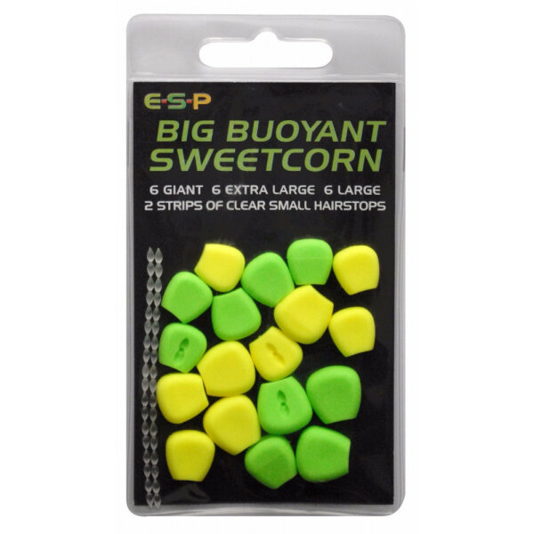 ESP Big Buoyant Sweetcorn 6x Giant 6xXL 6xL Green Yellow
