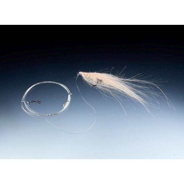 Balzer Meerforellen Liftsystem mit Fluorocarbon-Schnur 155cm #6 0,38/0,35mm Pattegrisem