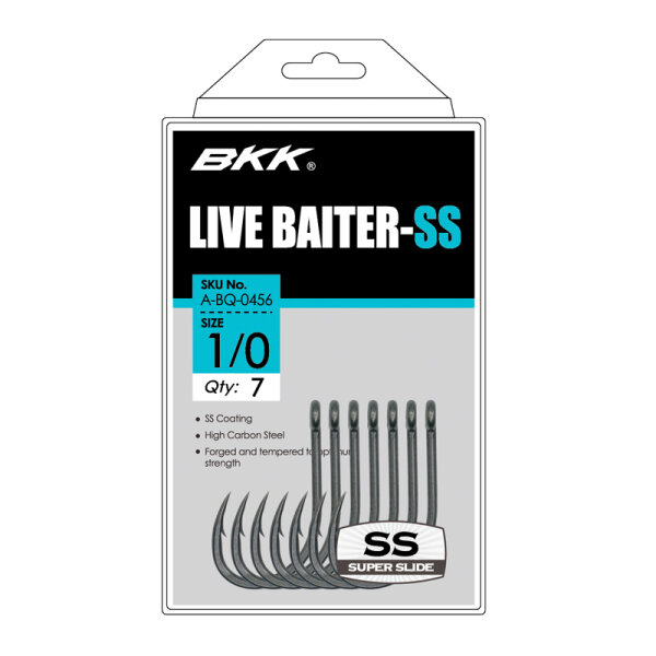 BKK Live Baiter - SS Gr. 1/0 7 Stück