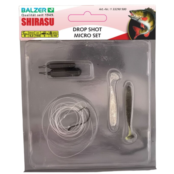 Balzer Shirasu Drop Shot Micro Set #8 0,30mm 150cm