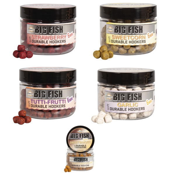 Dynamite Big Fish Durable Hookers 6mm