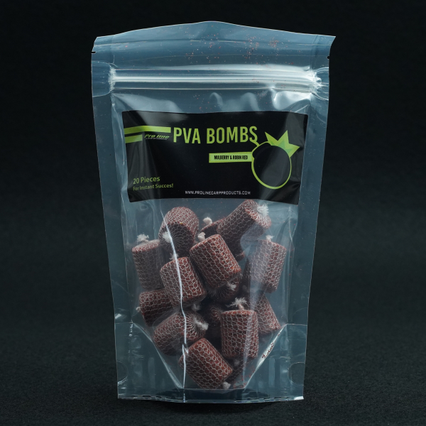 Pro Line PVA Bombs Mulberry Robin Red 18 Stück