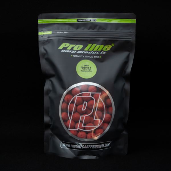 Pro Line Boilies 20mm Readymades Mulberry & Robin Red 1Kg, 12,99