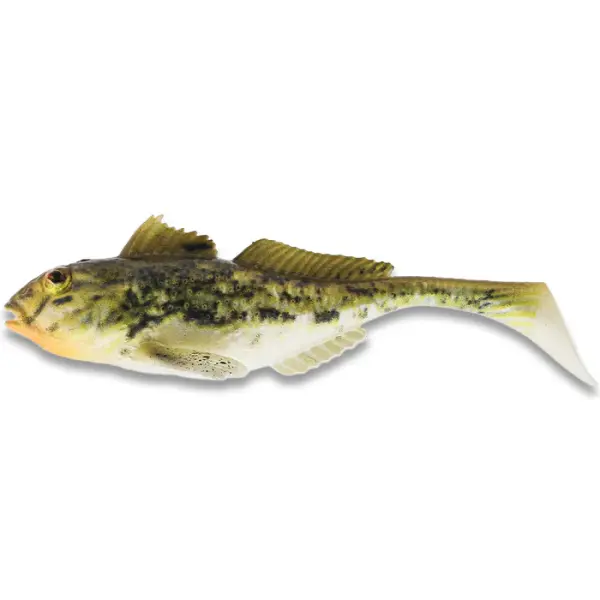 Westin Gunnar The Goby Shadtail 6,5cm Black Mouth 3 Stück