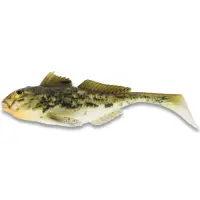 Westin Gunnar The Goby Shadtail 6,5cm Black Mouth 3...