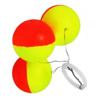 FTM Trout Piloten rund Rot / Gelb Fixpiloten