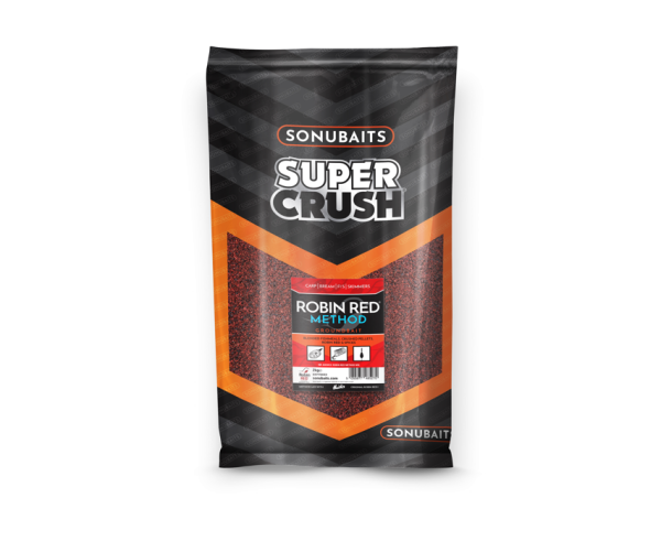 Sonubaits Super Crush Robin Red Method Groundbait 2Kg