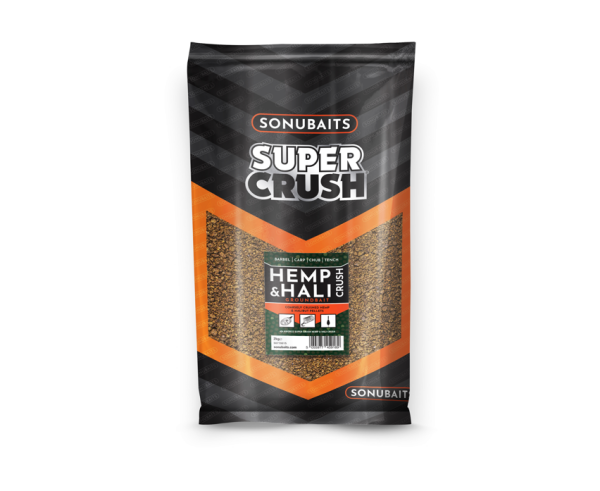 Sonubaits Super Crush Hemp&Hali Groundbait 2Kg