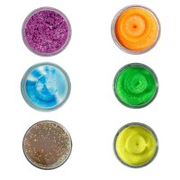 Berkley PowerBait Natural Glitter Trout Bait Garlic...